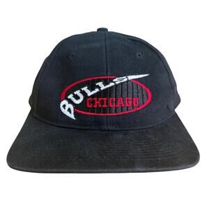 Chicago Bulls Vintage Box Seat SnapBack Hat Cap Adjustable NBA 90's Jordan‎ Era